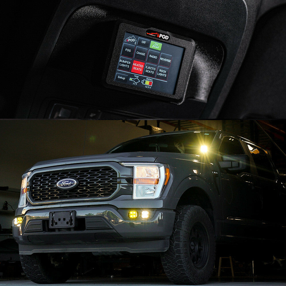 Baja Designs - 870086 - sPOD Touchscreen BantamX Kit