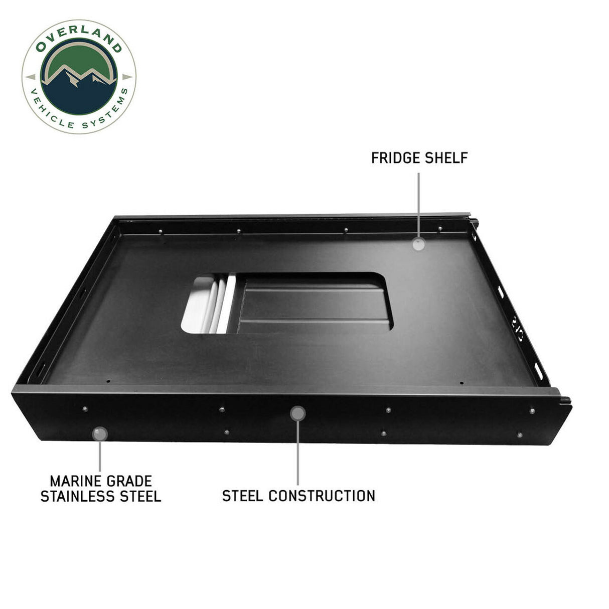 Overland Vehicle Systems - Large Refrigerator Tray and Sink Organizer - 21010508