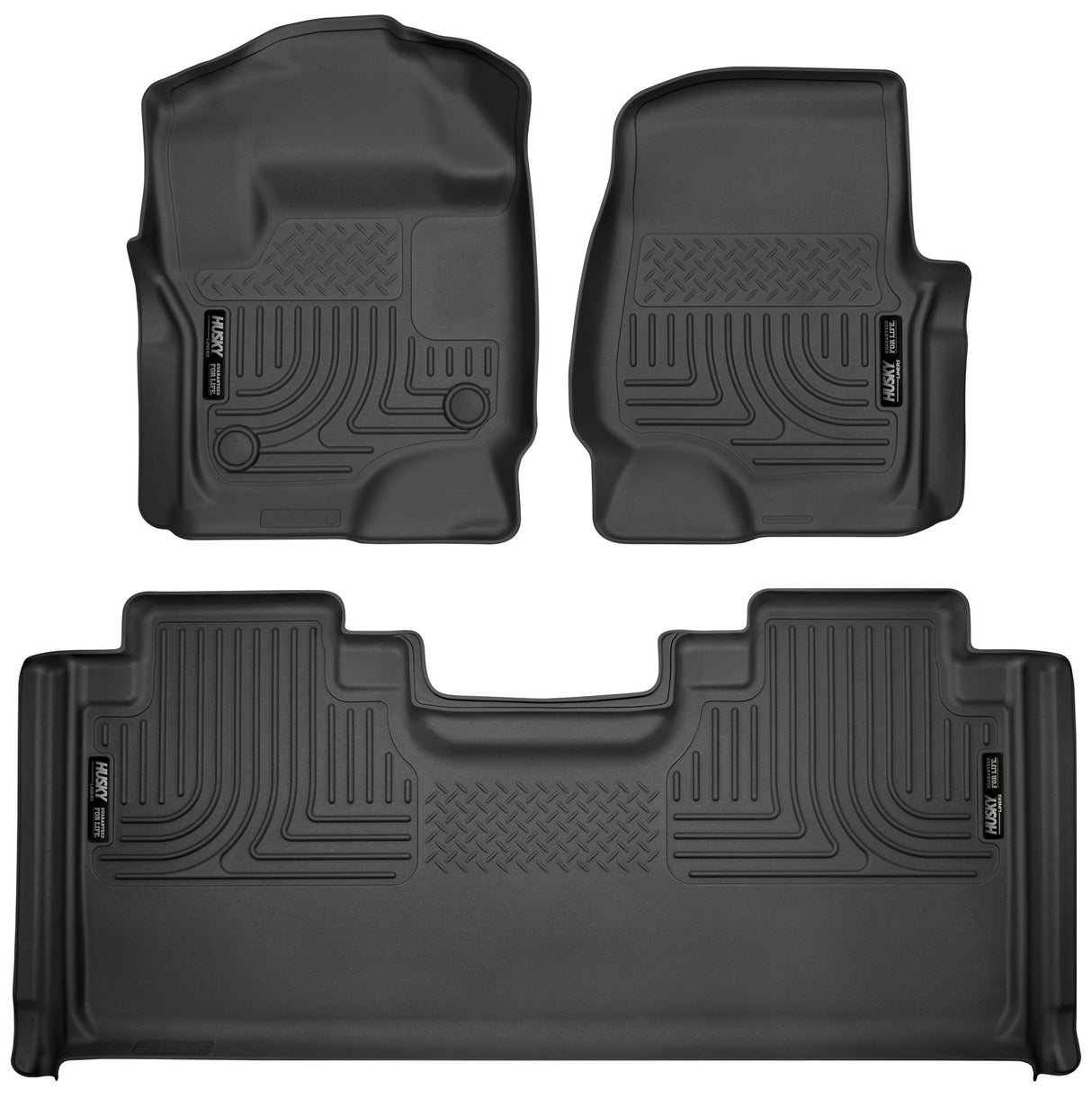 Husky Liners 94071 Weatherbeater - Front & 2nd Seat Floor Liners