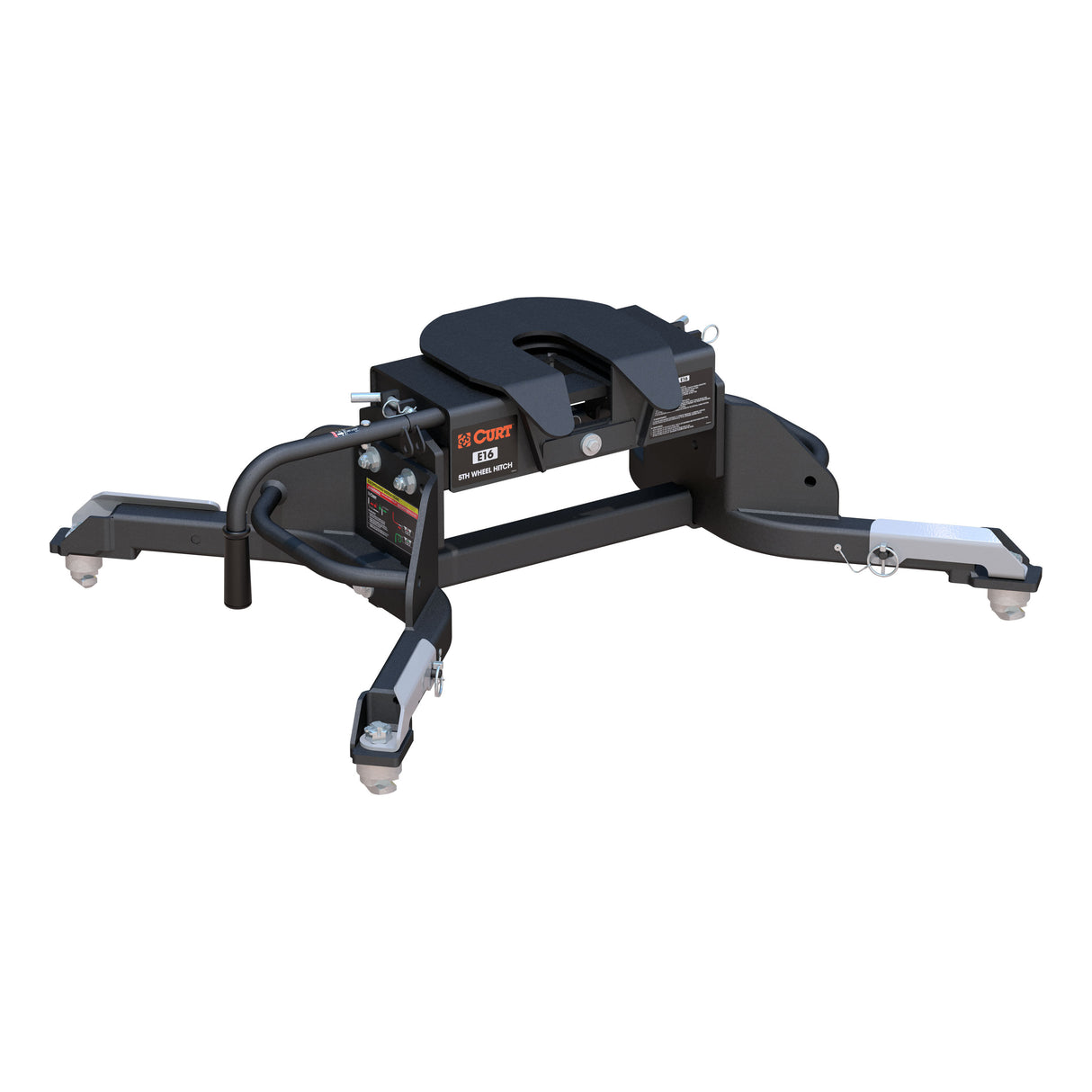 Curt - E16 5th Wheel Hitch, Select Ram 2500, 3500, 8' Bed Puck System - 16041