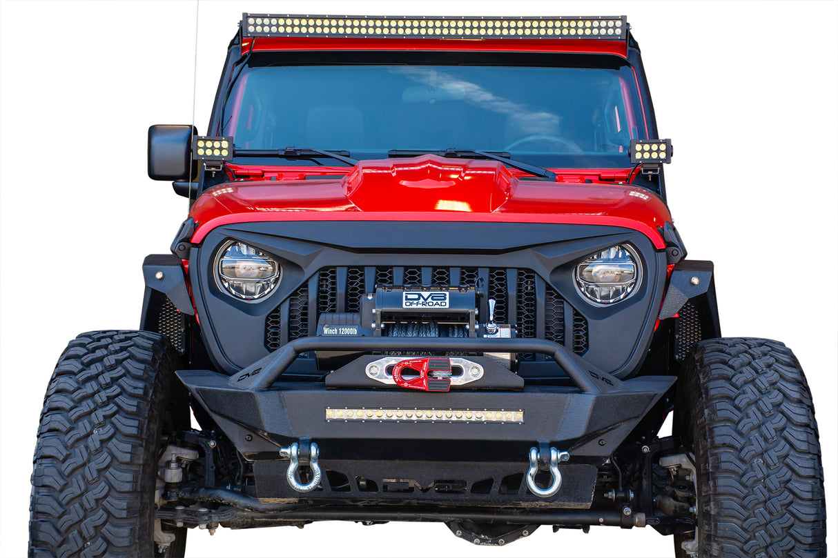 DV8 Offroad - JT Replacement Grille Black - GRJL-01
