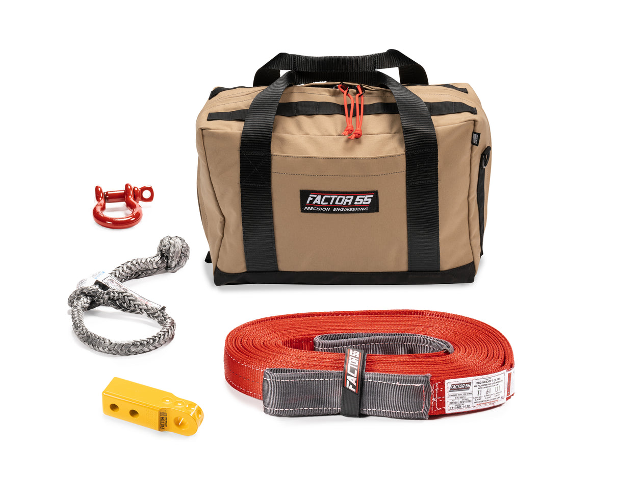 Factor 55 00485-03-MEDIUM OWYHEE RECOVERY KIT (YELLOW HITCHLINK AND MED BAG)