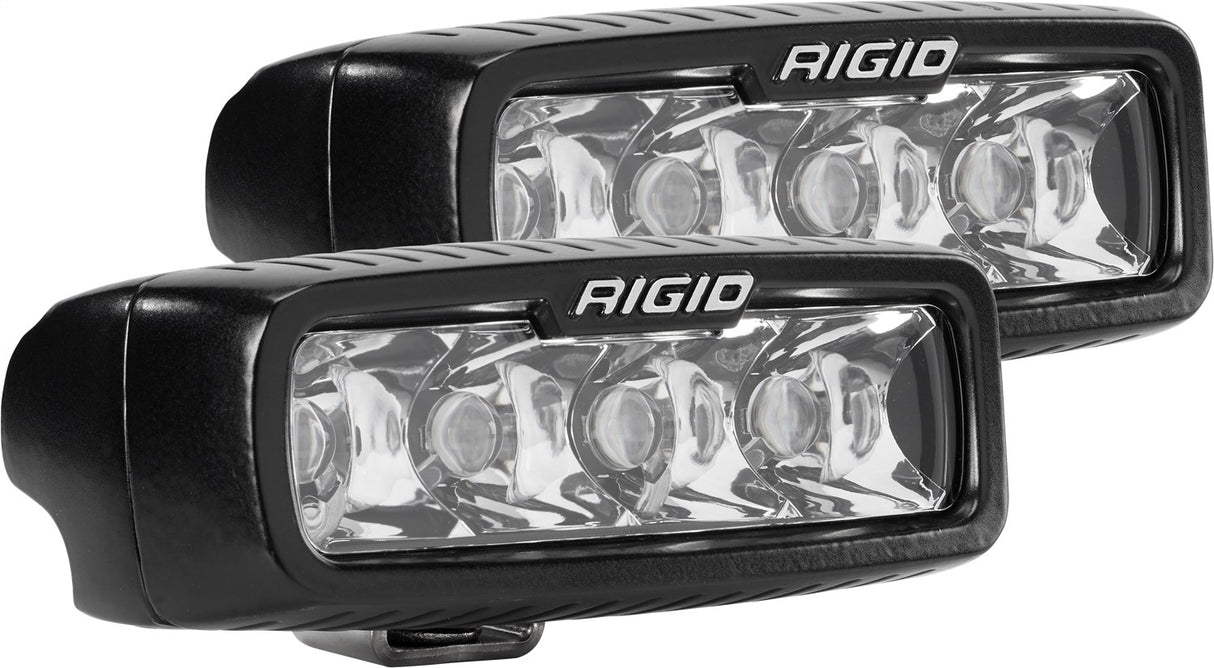 RIGID Industries - 905213 SR-M Series PRO, Spot Optic, Surface Mount, Black Housing, Pair
