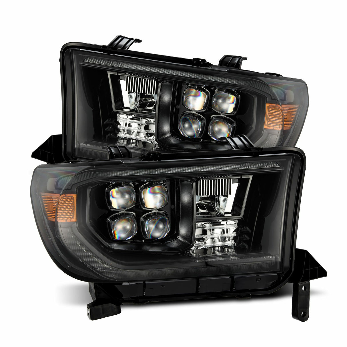 AlphaRex 880820 Projector Headlights Alpha-Black