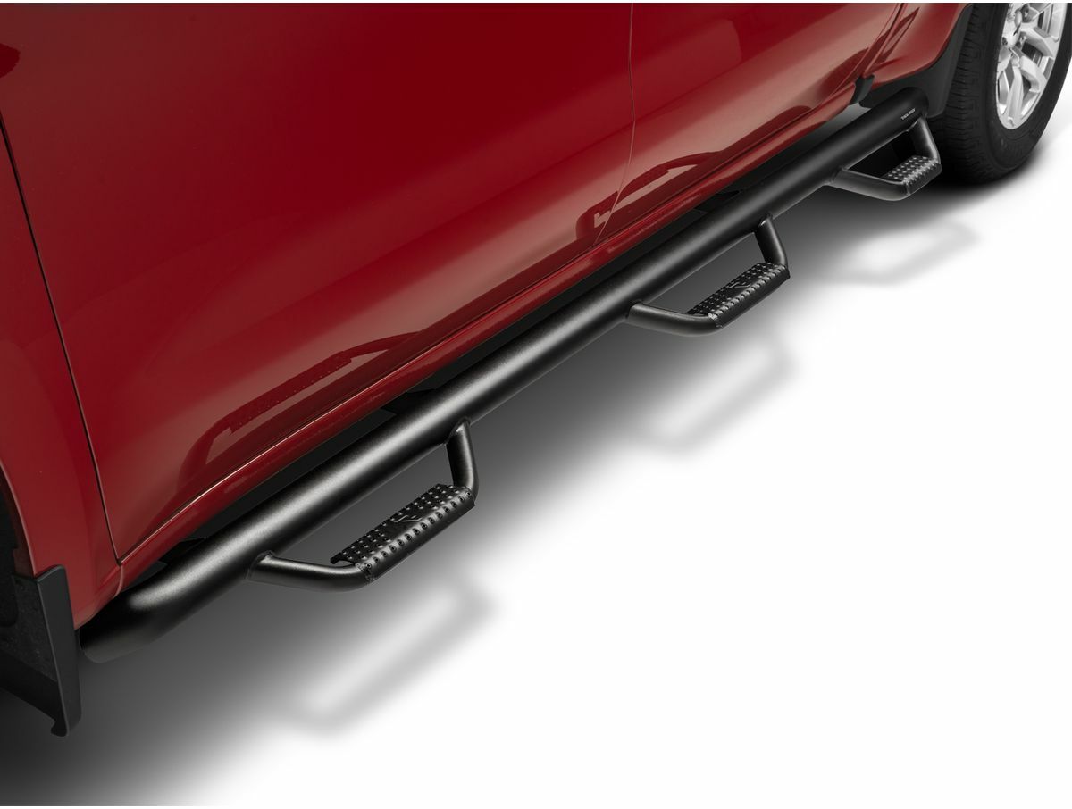 N-Fab - Nerf Step-Cab Len (2 Stps)-21 Ford Bronco 4 Dr-Gloss Blk - F2172B