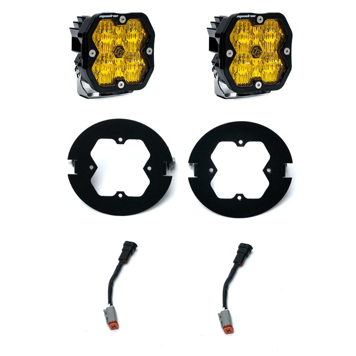 Baja Designs - 44-0076 Squadron 2.0 Sport Fog Pocket Light Kit