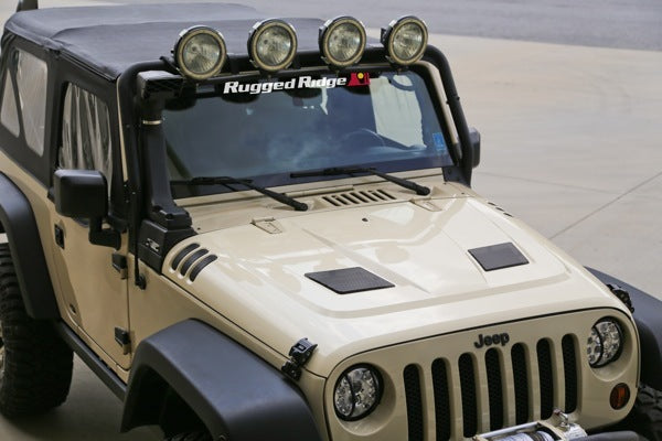 Performance Vented Hood; 07-16 Jeep Wrangler JK