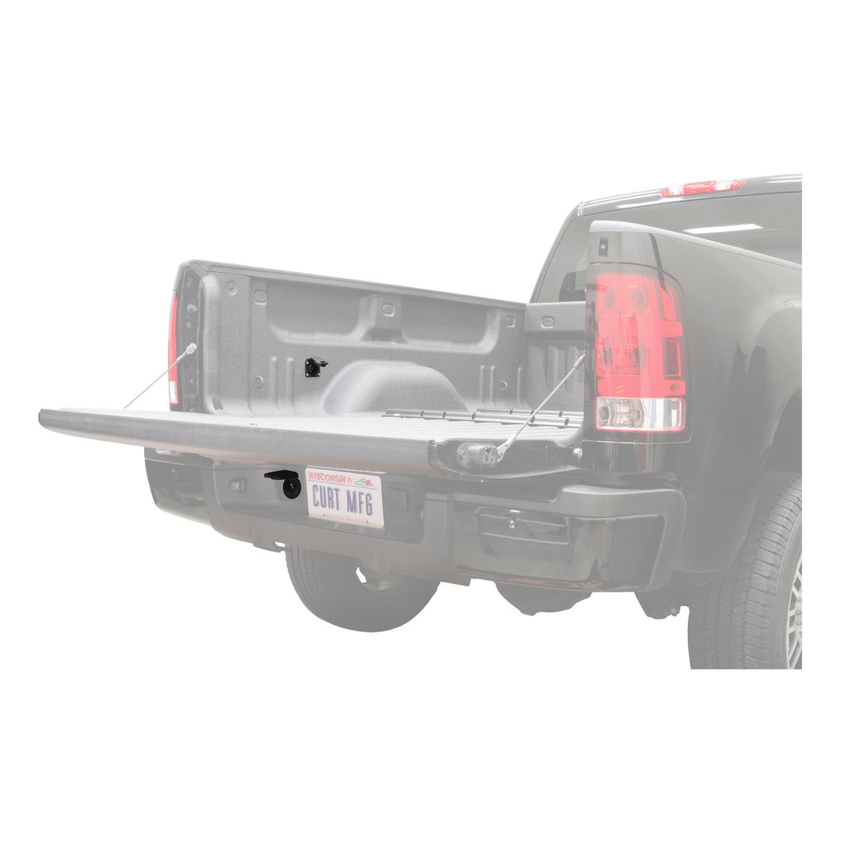 Curt - 7' Custom Wiring Extension Harness (Adds 7-Way RV Blade to Truck Bed, Packaged) - 56070