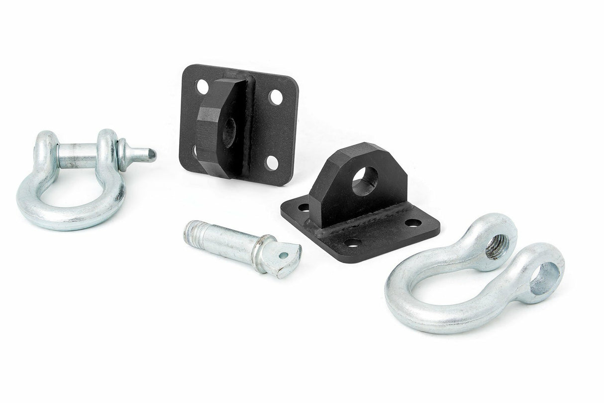 Rough Country 1058 D Ring Shackles and Mounts - 1058
