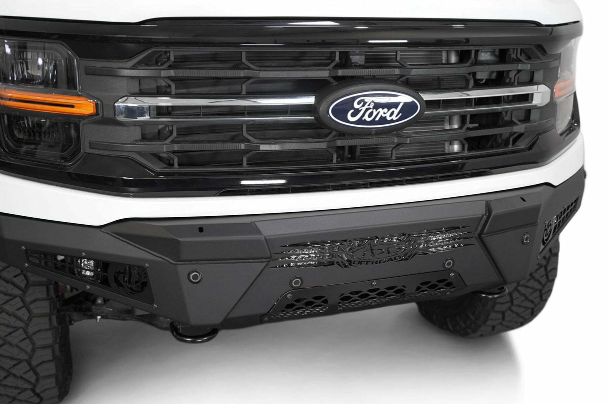 Addictive Desert Designs - 2024 Ford F-150 HoneyBadger Front Bumper - F1900111040103