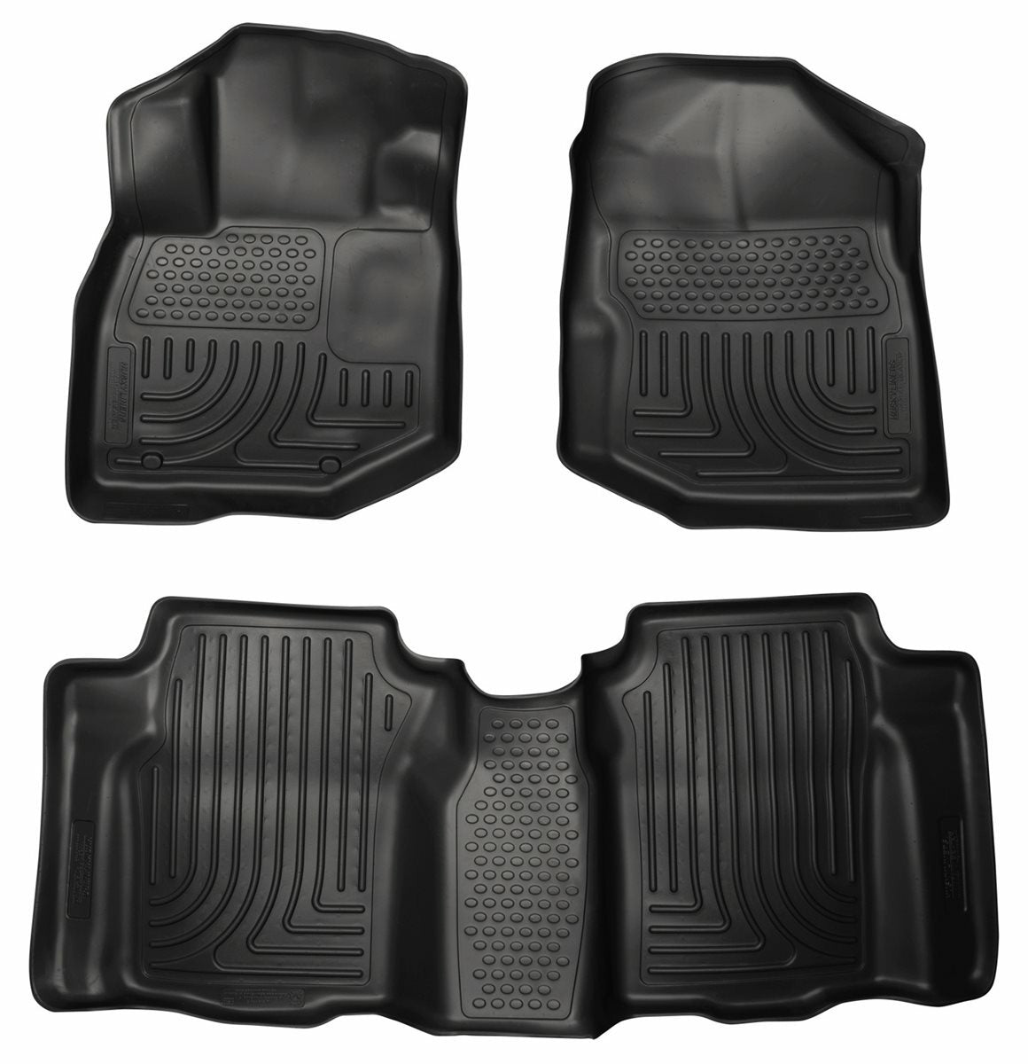 Husky Liners - Front & 2nd Seat Floor Liners - 98491