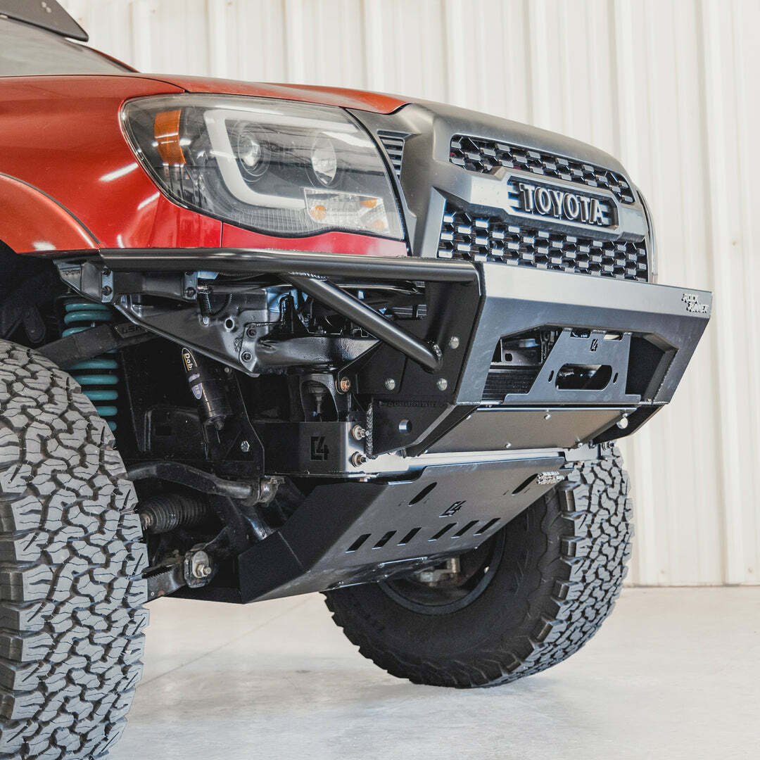 C4 Fabrication - Tacoma Rock Runner Front Bumper / 2nd Gen / 2005-2015 - 1200-3512-NB-T-01NA