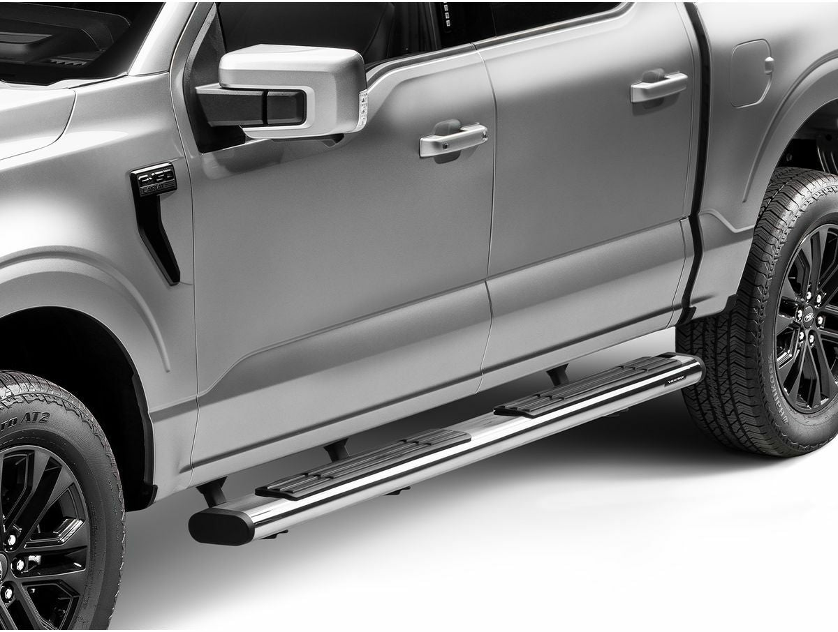 Go Rhino 686404787PS - 6" OE Xtreme SideSteps With Mounting Bracket Kit - Polished Stainless Steel