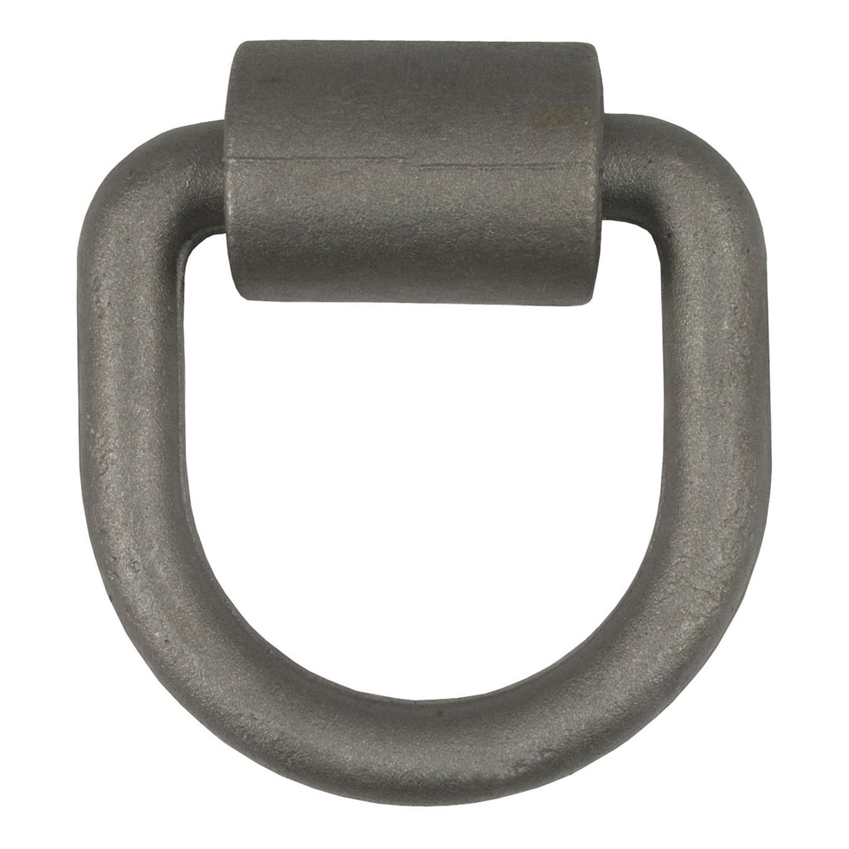 Curt - 3"x 3" Weld-On Tie-Down D-Ring (6,100 lbs, Raw Steel) - 83750