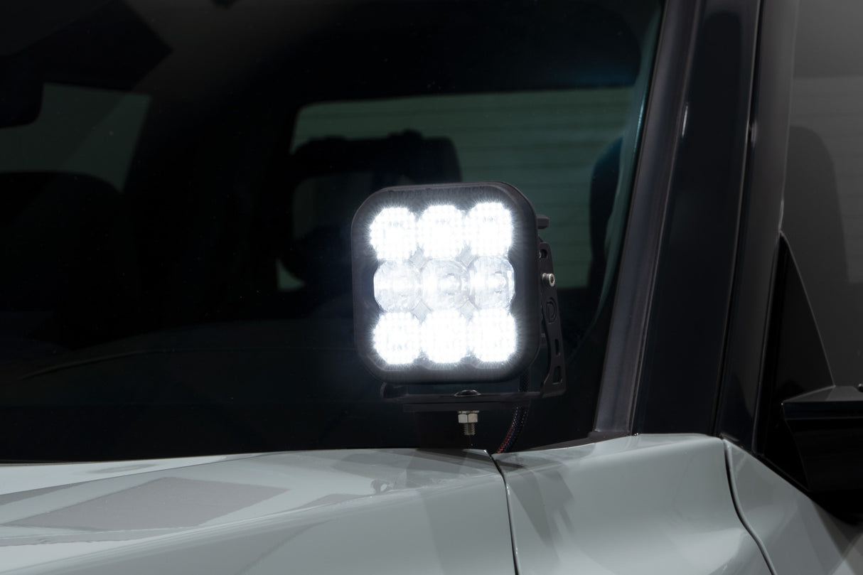 Diode Dynamics - Stage Series Ditch Light Kit for 2022+ Toyota Tundra, C2 Pro White Combo - DD7391