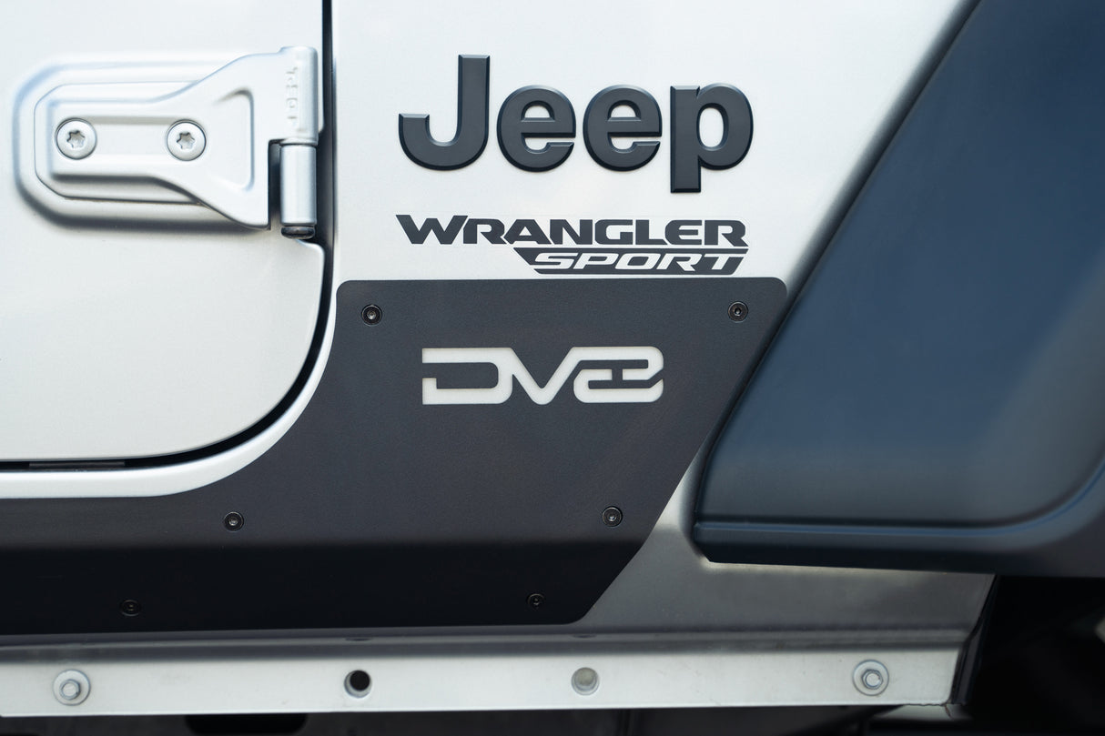DV8 Offroad - Jeep Wrangler JL 2-Door Rock Skins - SRJL-29