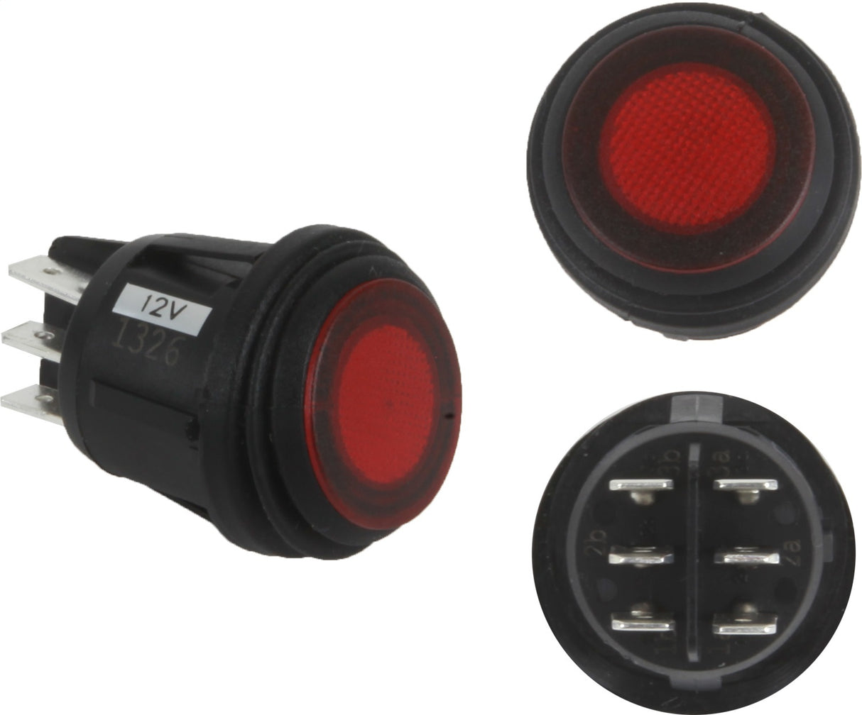 RIGID - 3 Position Rocker Switch Red - 40181