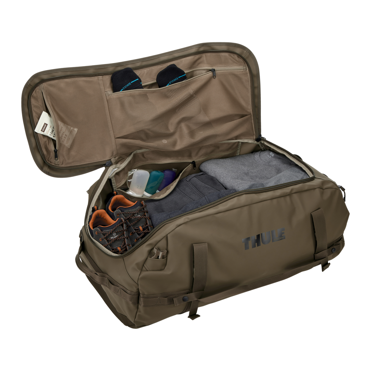 Thule - Chasm 90L Duffel - Deep khaki - 3205597