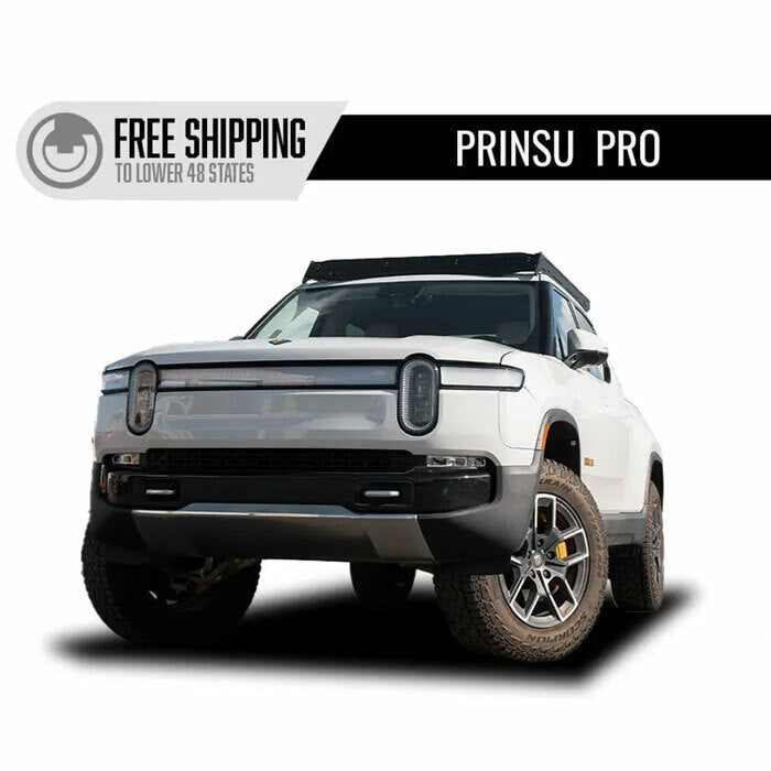 Prinsu - Rivian R1T Prinsu Pro Roof Rack - Standard - 400-002-033-003