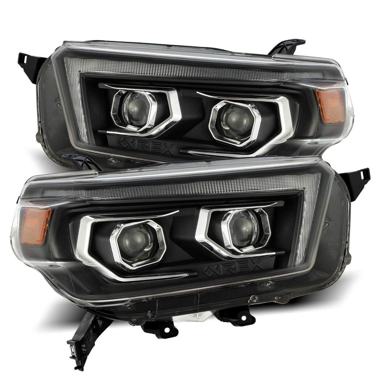 AlphaRex 880757 Projector Headlights Black