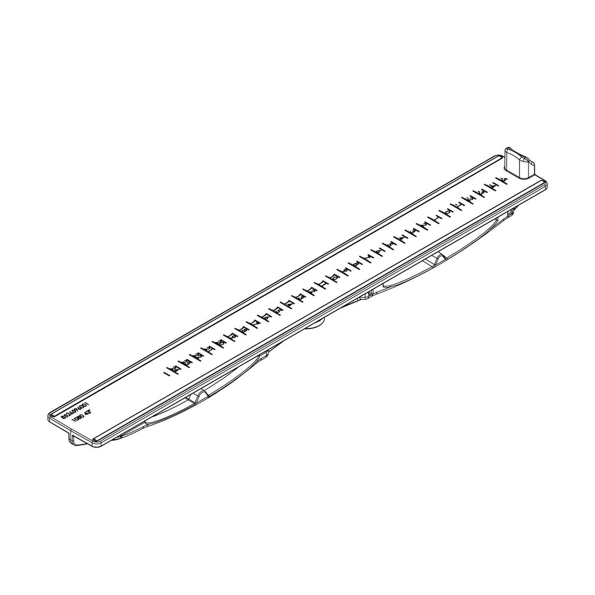 Thule - Spare Smartslide Wingbar 962, New - Replaces 8526596004B - 1500052412