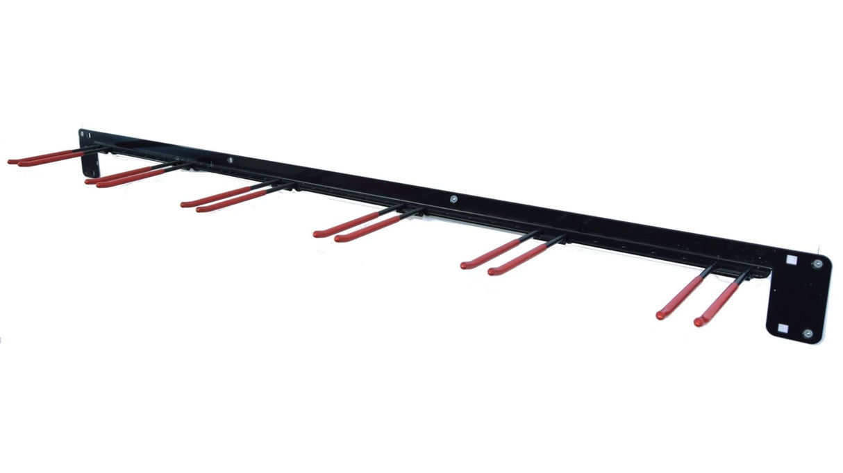 Malone - Wall Mount Ski Storage Rack for 6 Pair of Skis