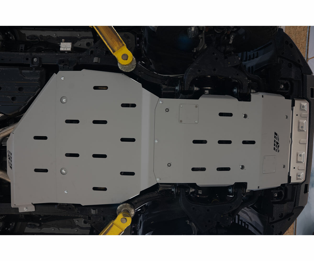CBI - 250 Series Land Cruiser Full Skid Plate - Bare Metal - 300-000-016-067