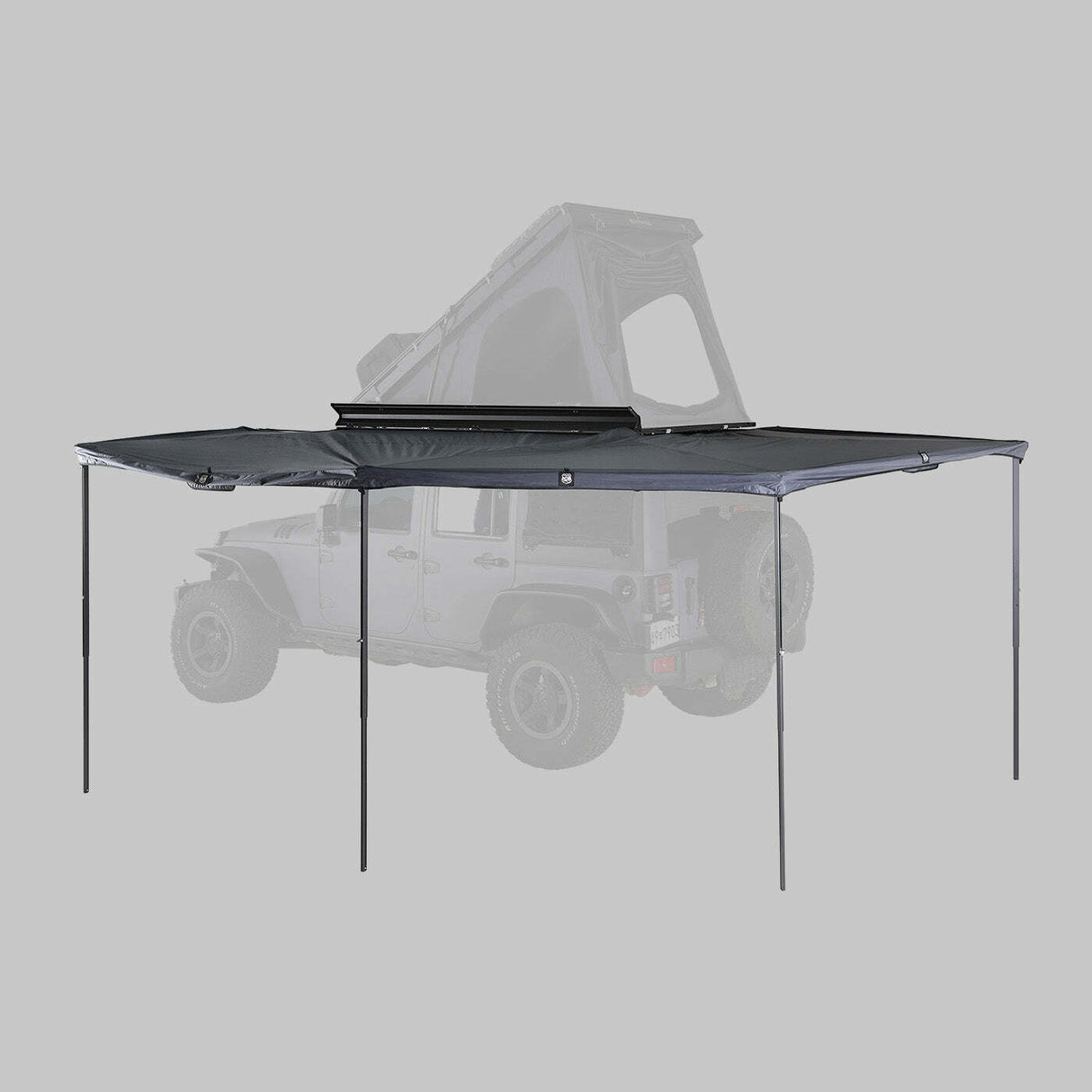 iKamper - ExoShell 270 Awning (Passenger) - MB011-002