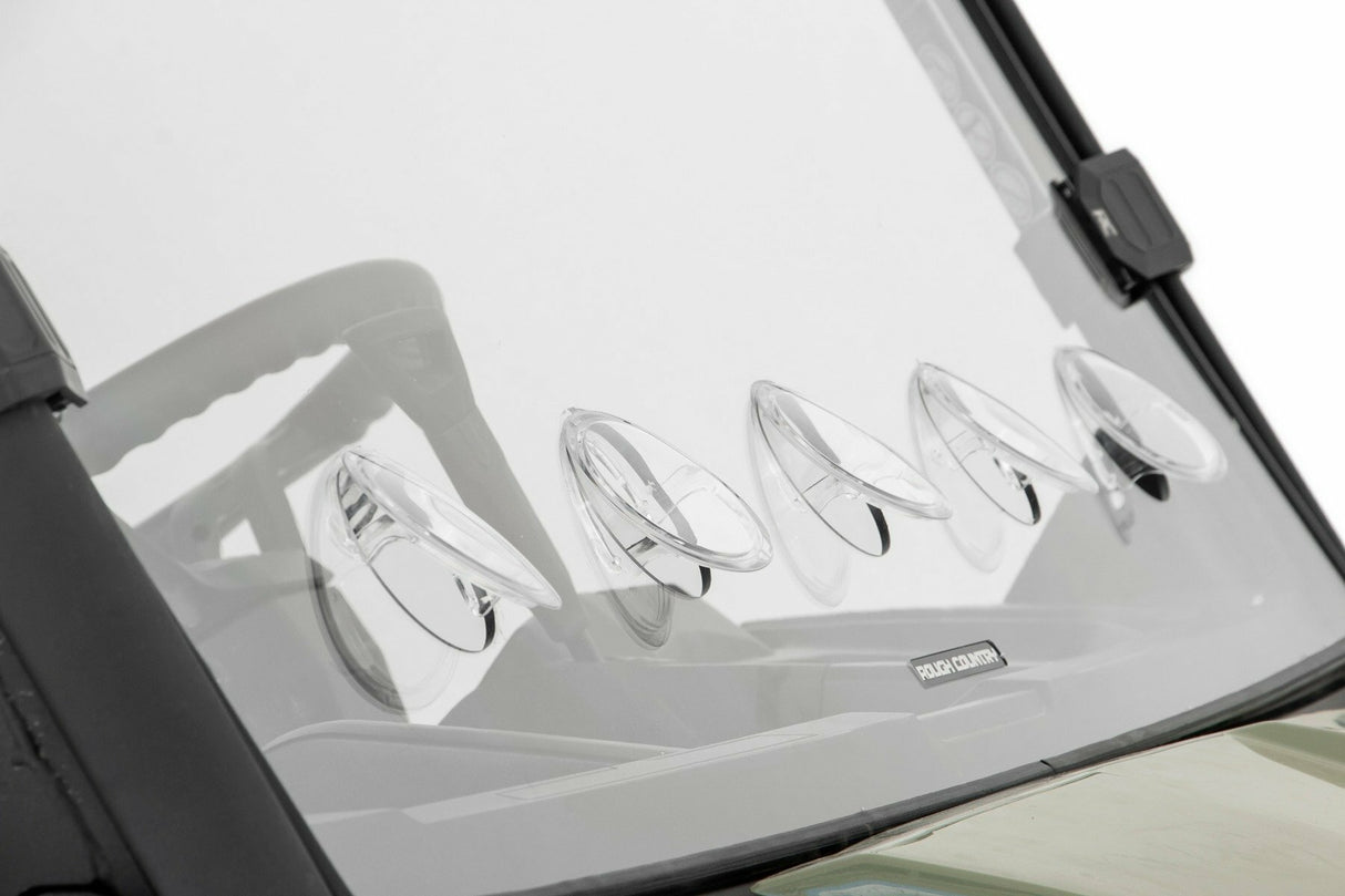 Rough Country 98262030 Vented Full Windshield - 98262030