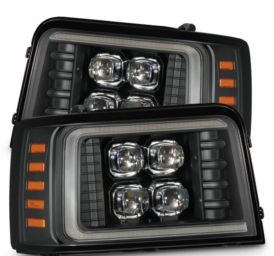 AlphaRex 880299 Projector Headlights Black