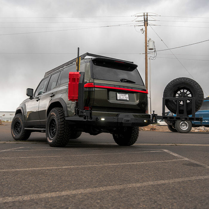 CBI - Lexus GX550 Dual Swing Arm Add On | 2024 - Bare Metal - 200-000-016-007