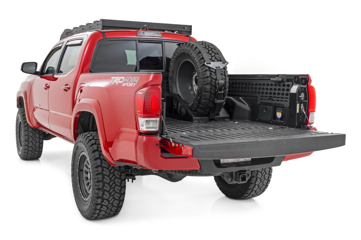 Rough Country 99073 Bed Mount Spare Tire Carrier - 99073