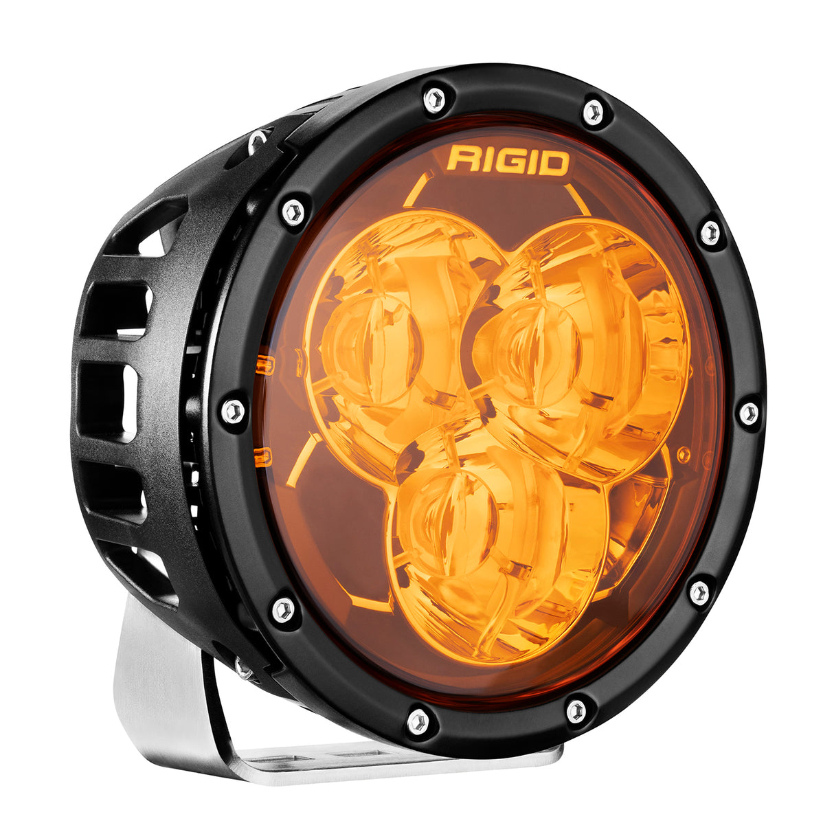 RIGID - 360-Series Laser Optic 6 Inch Amber PRO Pair - 36212