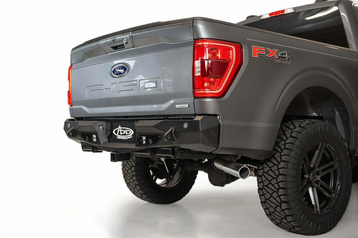 Addictive Desert Designs - 2024 Ford F-150 Stealth Fighter Rear Bumper - R1901231280103