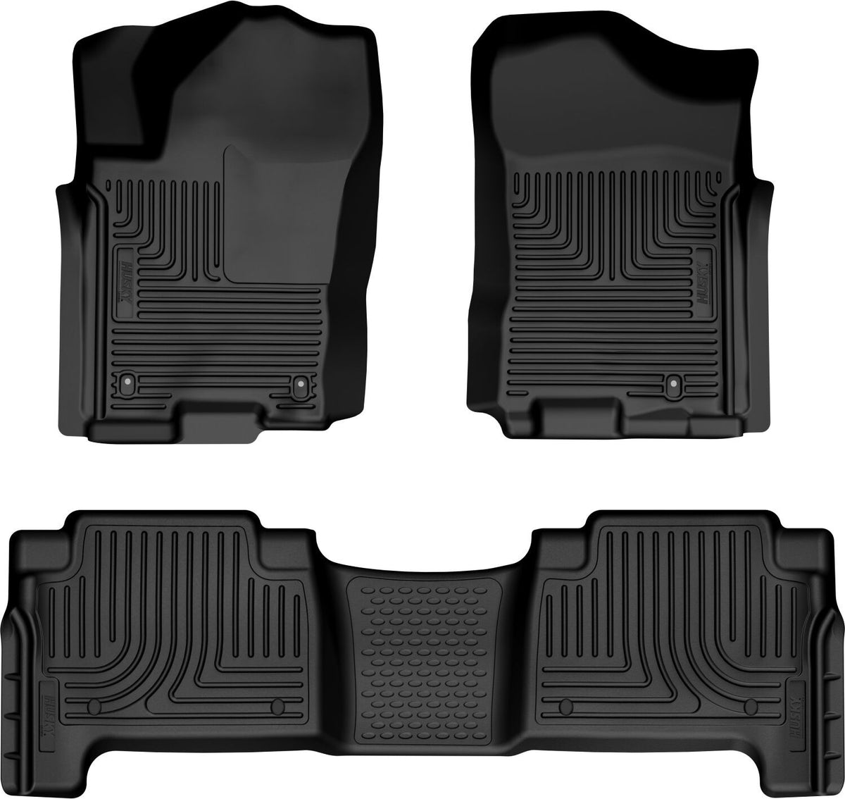 Husky Liners 95461 Weatherbeater - Front & 2nd Seat Floor Liners
