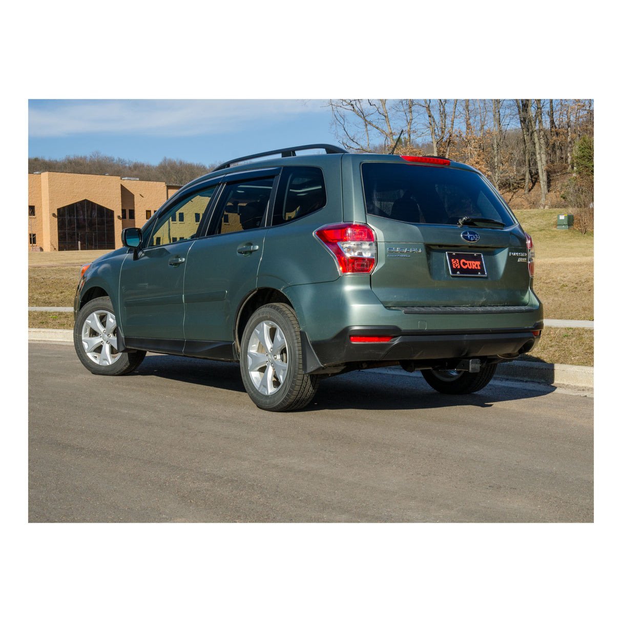 Curt - Class 3 Trailer Hitch, 2" Receiver, Select Subaru Forester (Exposed Main Body) - 13144
