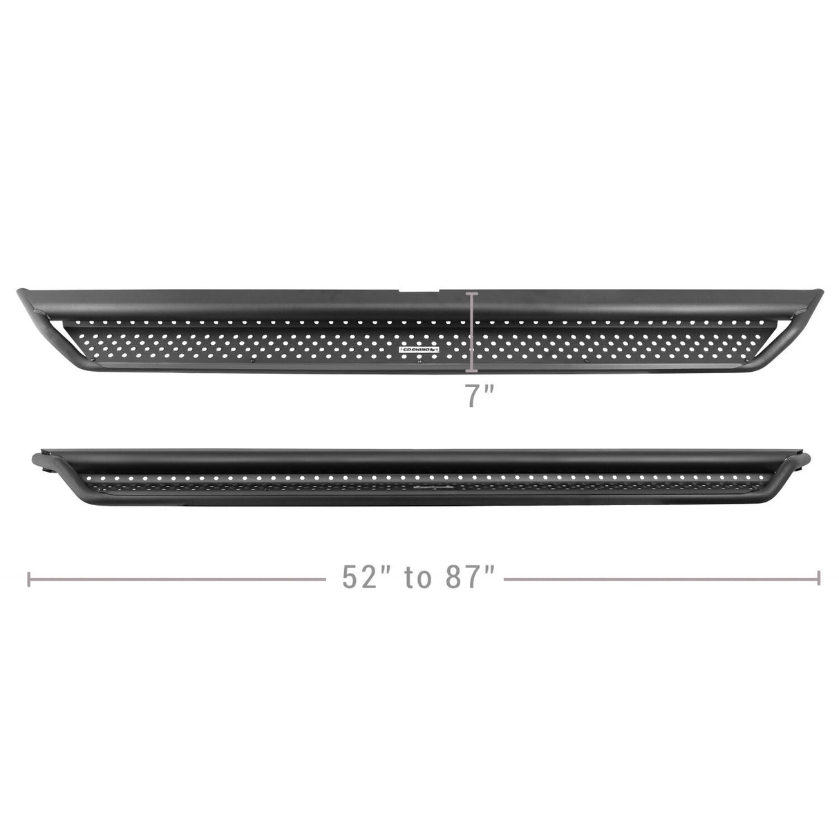 Go Rhino D14411T - Dominator Xtreme D1 SideSteps With Mounting Bracket Kit - Textured Black
