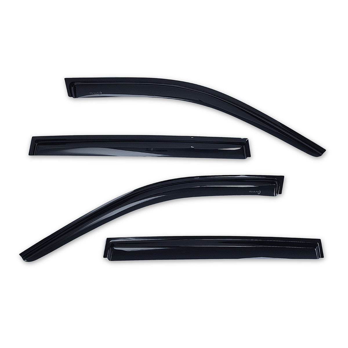 TrailFx - 4-Piece Window Vent For Jeep Grand Cherokee (4334H)