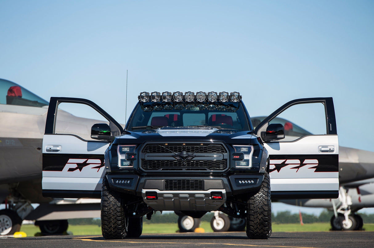 KC Hilites - Gravity LED Pro6 15-19 Ford F-150/Raptor 9-Light 57" LED Light Bar - #91333 - 91333