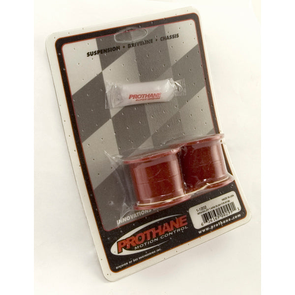 Rugged Ridge 18368.01 Suspension Track Bar Bushing Kit, Red; 87-95 Jeep Wrangler YJ