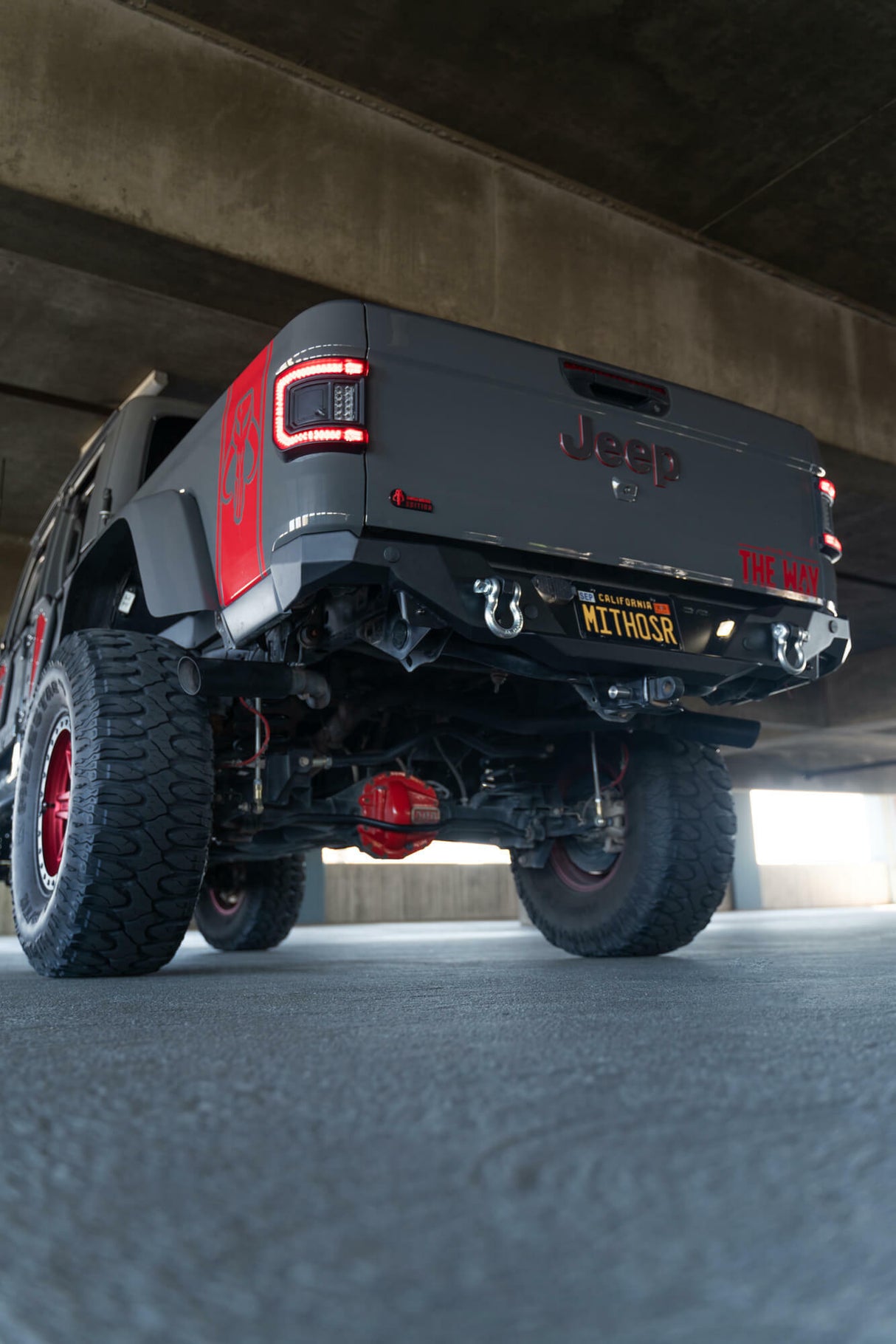 DV8 Offroad - 2020-2023 Jeep Gladiator JT FS-15 Series Rear Bumper - RBGL-11