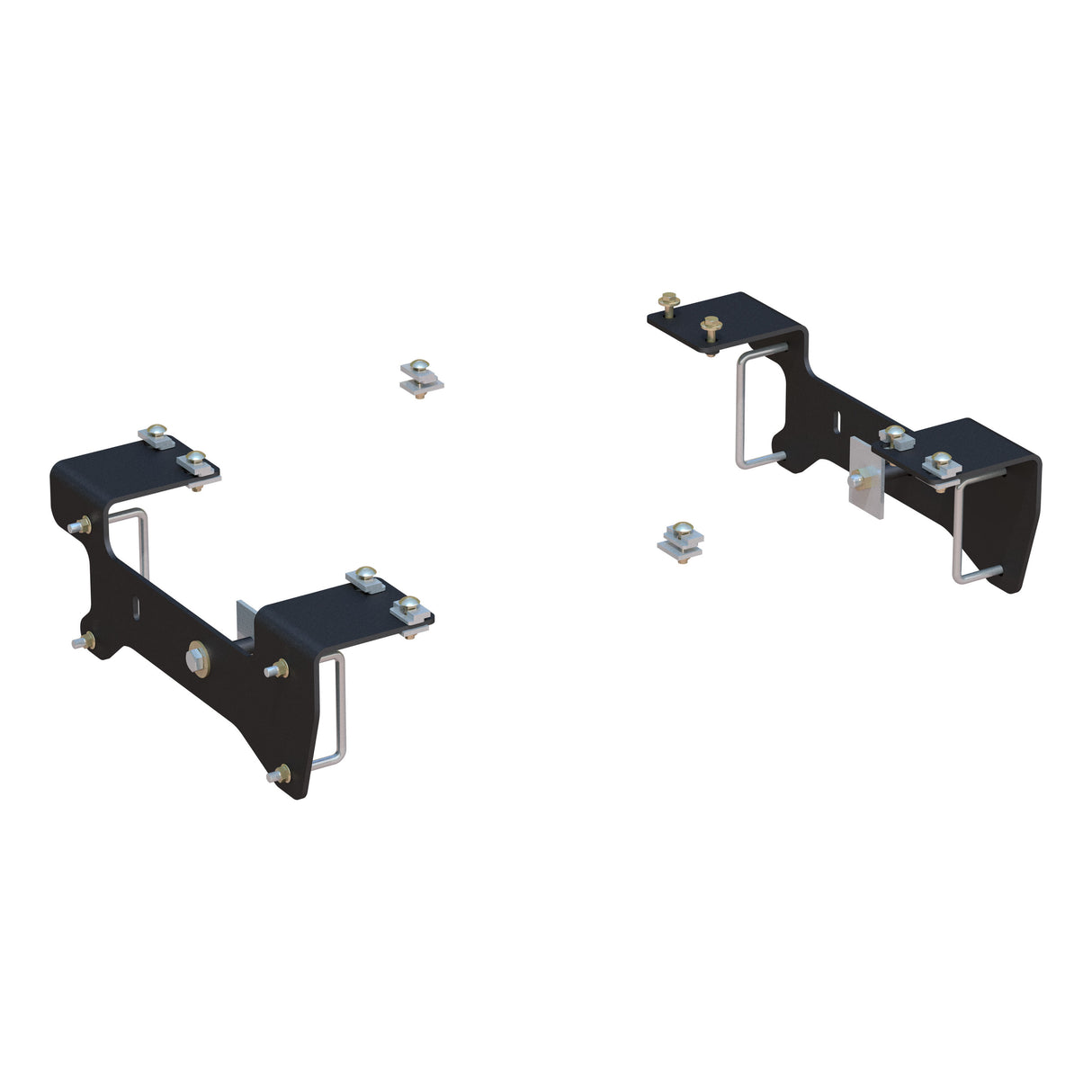 Curt - Custom 5th Wheel Brackets, Select Silverado, Sierra 1500 (Except 5.5' Bed) - 16469