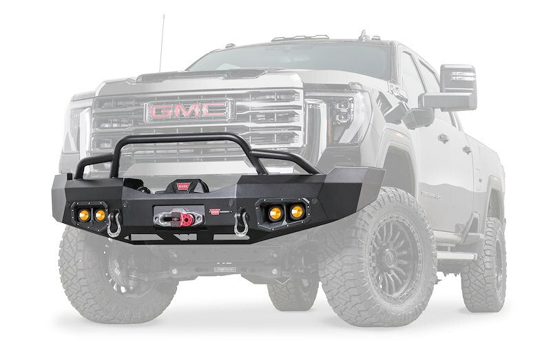 Warn - ASCENT HD BUMPER GMC 2500/3500 WITH PRERUNNER GUARD - 111075