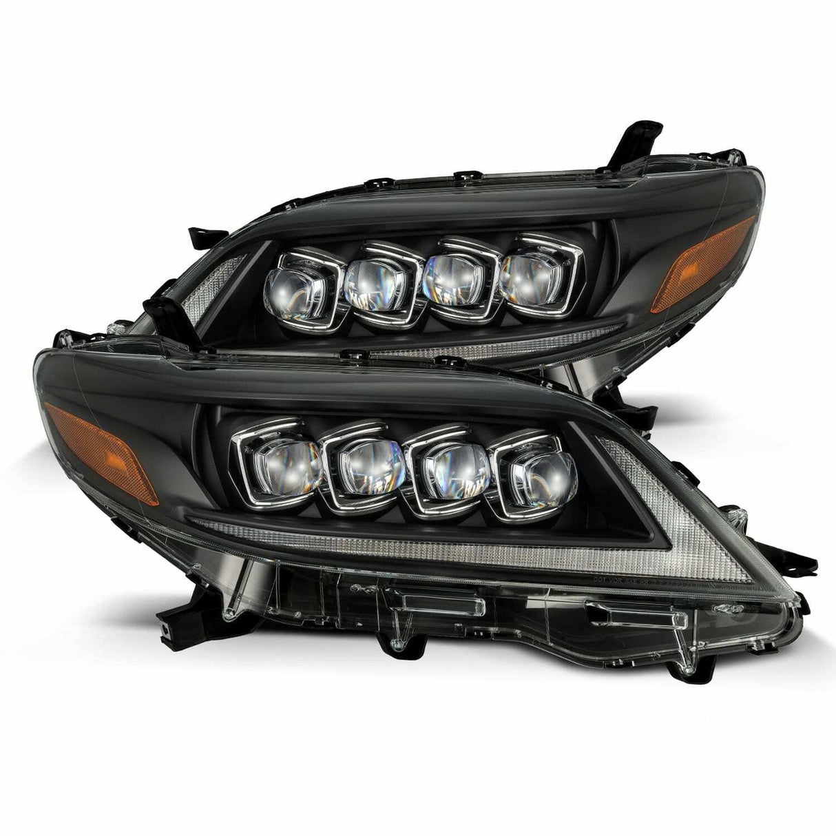AlphaRex 880768 LED Projector Headlights in Black
