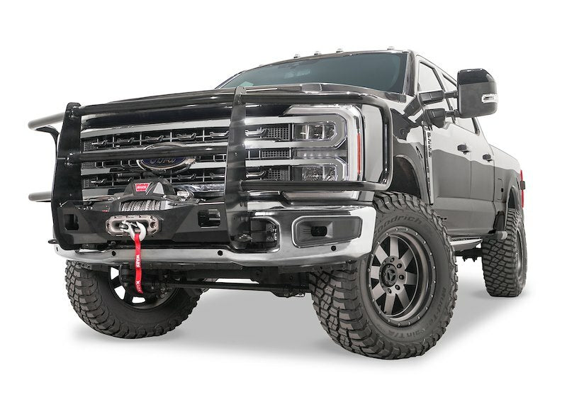 Warn - TRANS4MER GRILLE GUARD KIT - FORD SUPER DUTY FULL GUARD - 109580