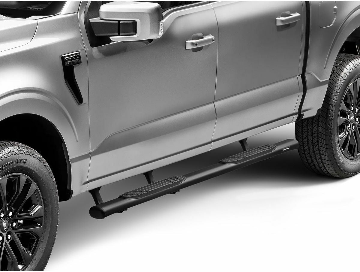 Go Rhino 104404387T - 4" 1000 Series SideSteps With Mounting Bracket Kit - Textured Black