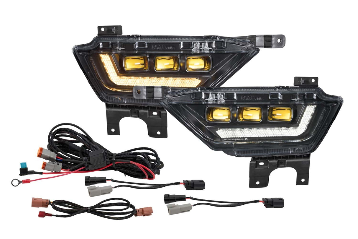 Diode Dynamics - Elite Fog Lights for 2021-2023 Ford F-150 Yellow (pair) - DD5170