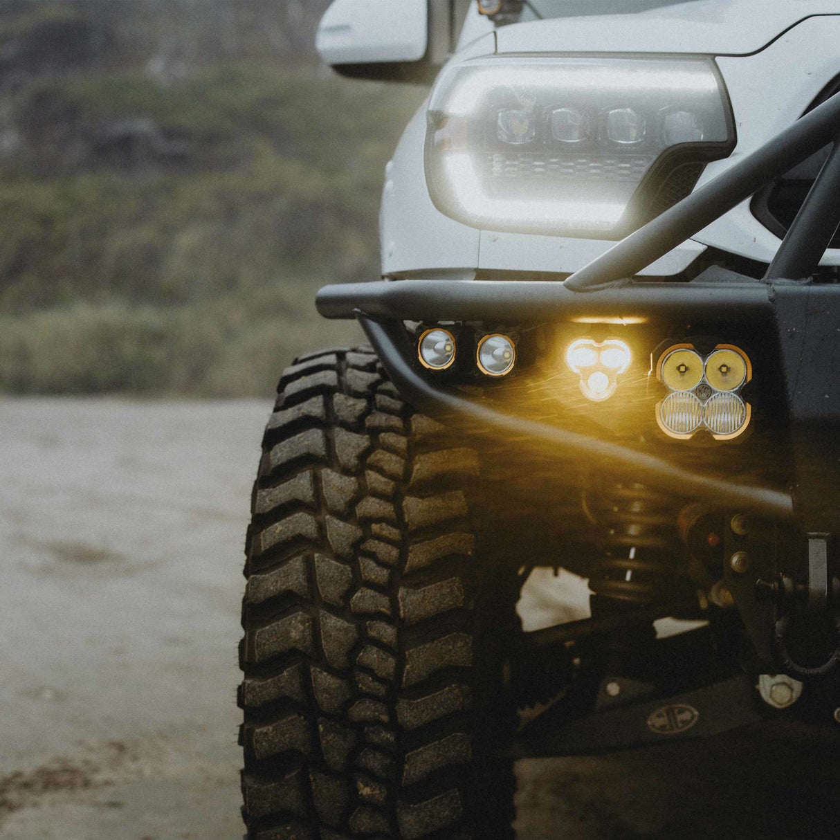 KC HiLiTES 97155 KC FLEX ERA 3 Dual Mode SAE Fog Lights 2-Light Master Kit Toyota AftrmktBumper