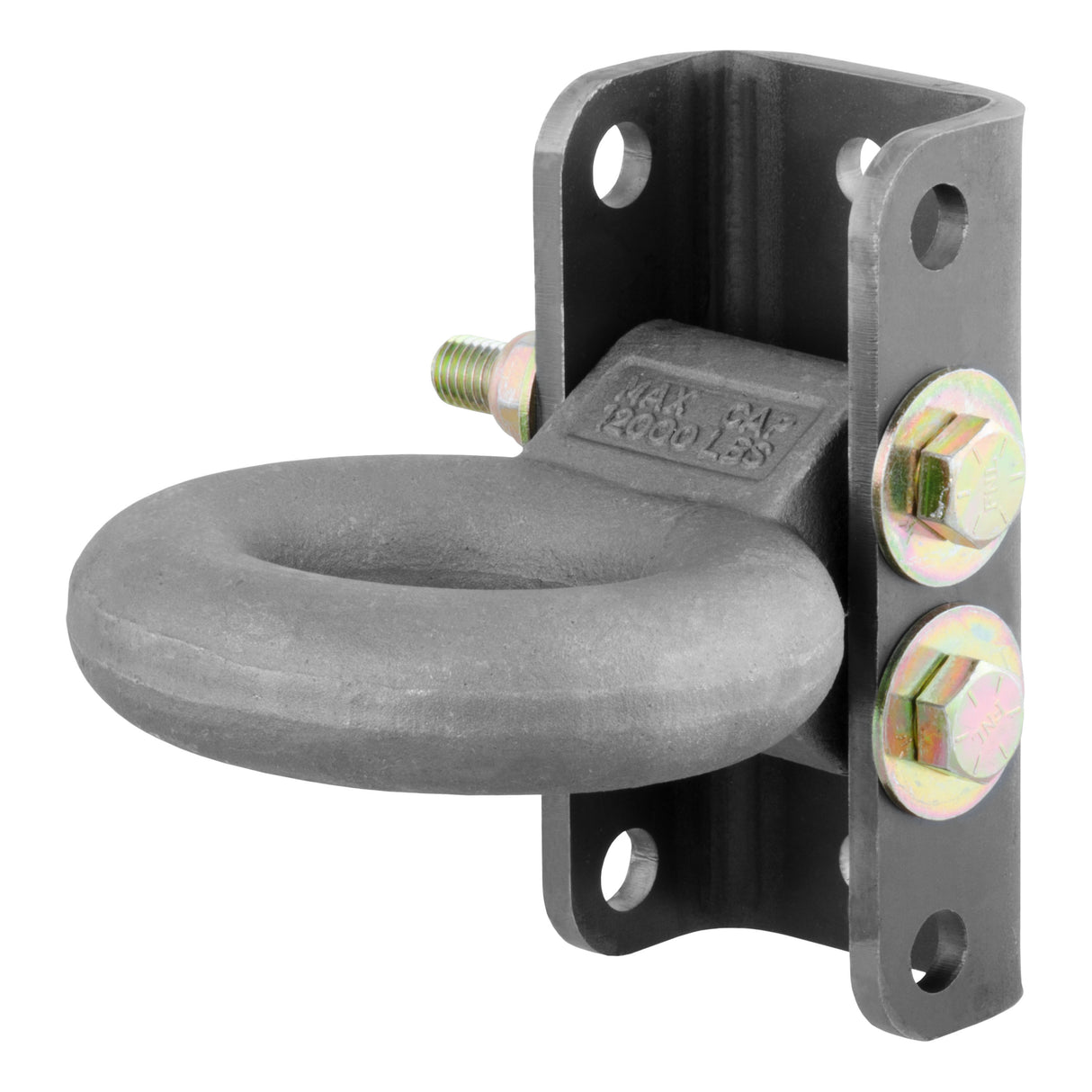 Curt - Adjustable Lunette Ring (12,000 lbs., 3" Eye, 7-1/2" Channel Height) - 48631