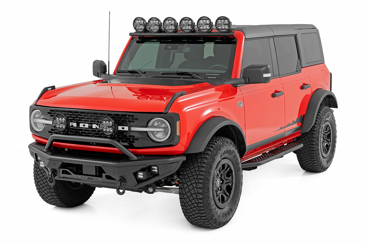 OV2 Running Boards - Side Step Bars - 4-Door - Ford Bronco 4WD (2021-2024)